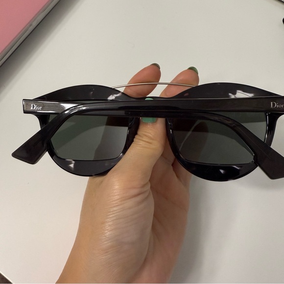 Christian Dior Acetate Mania 1 Sunglasses Black mirror - Picture 3 of 10